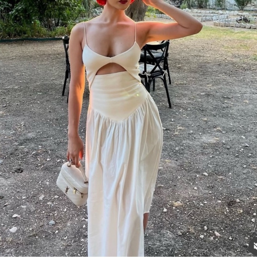 NWT ZARA Cut Out Combination Dress